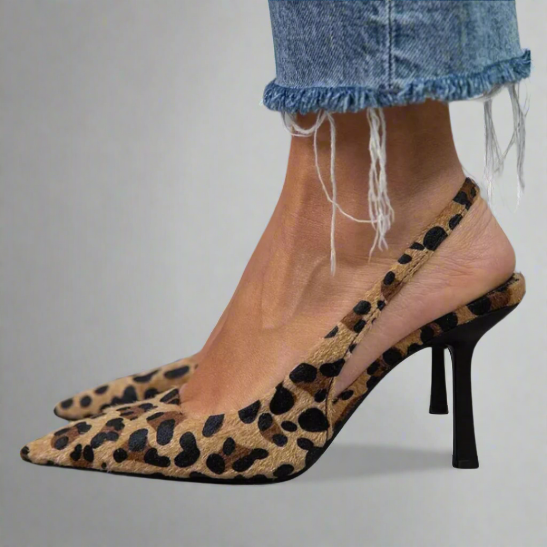 Delia™ | Décolleté animalier eleganti