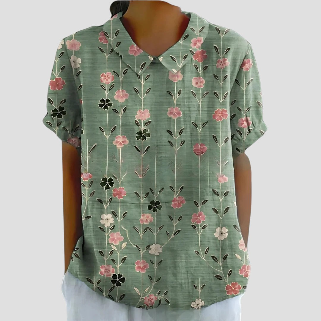 Harmony™ | Blusa di lino elegante