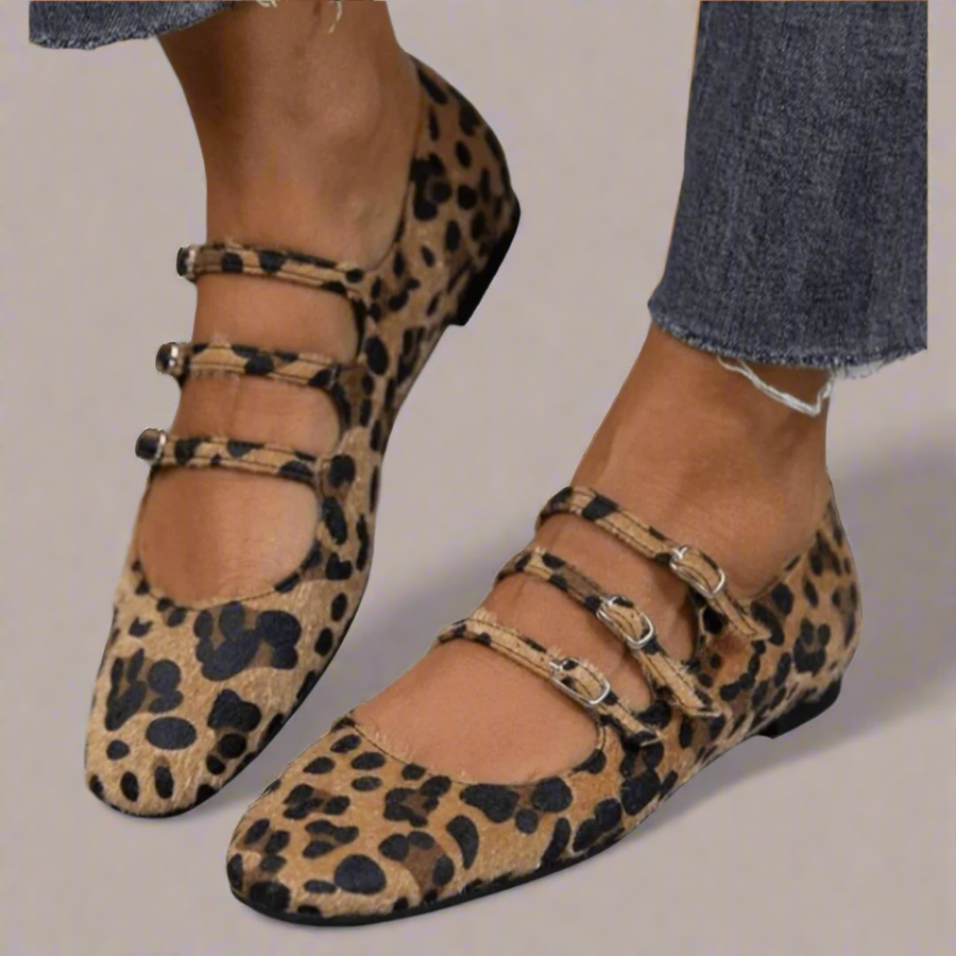 Gesche™ | Ballerine animalier