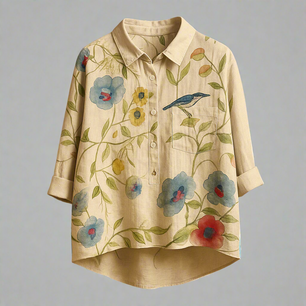 Adeline™ | Blusa con atmosfera naturale