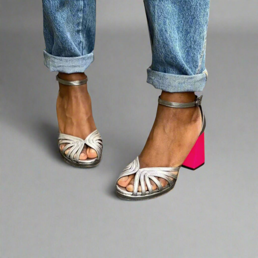 Naelle™ | Sandali eleganti lucidi