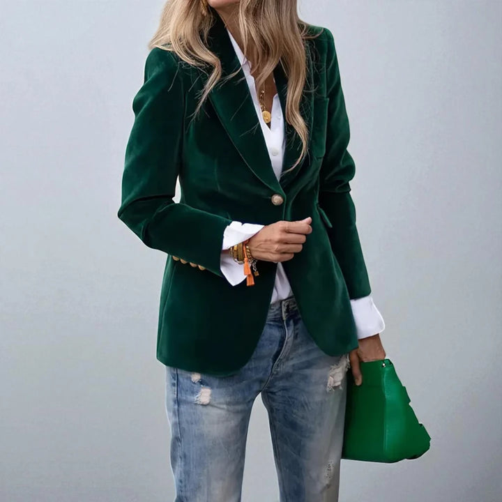 Julissa™ | Blazer elegante in velluto