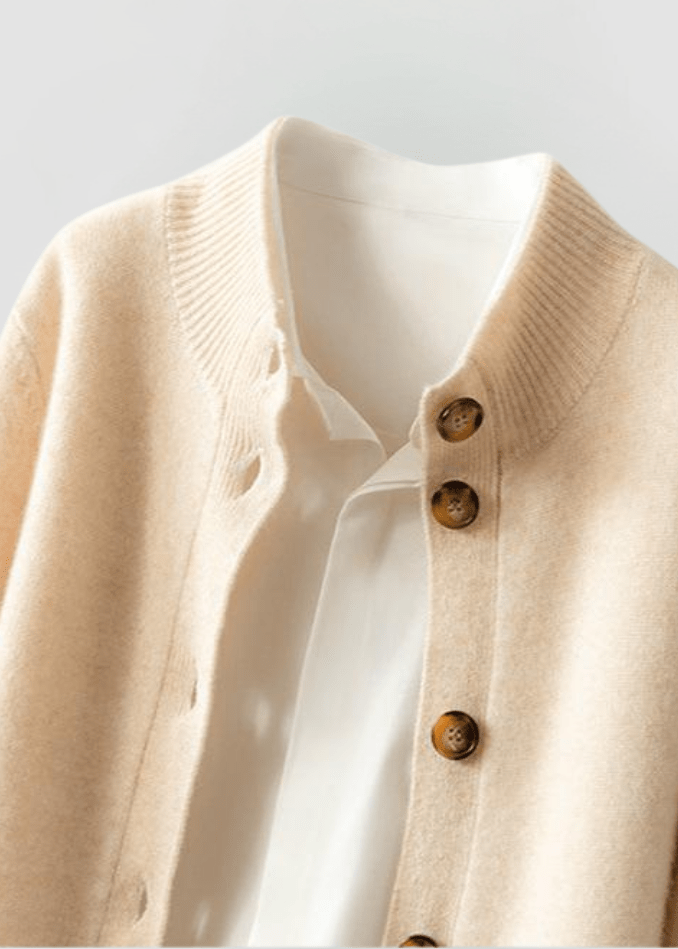 Iris™ | Cardigan elegante con polsini