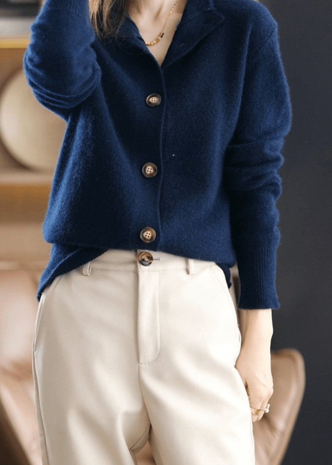 Iris™ | Cardigan elegante con polsini