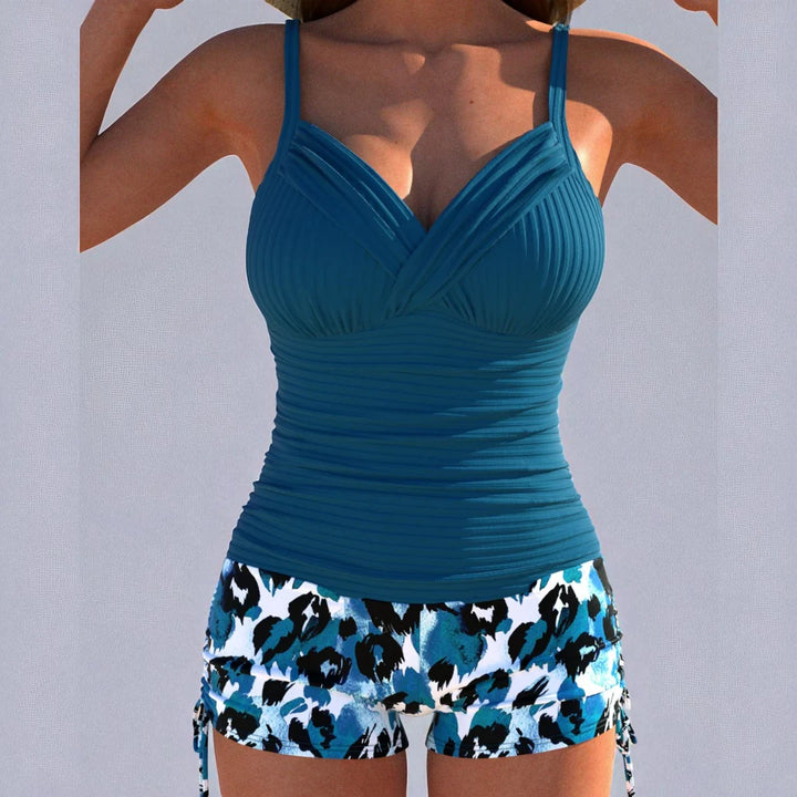 Bria™ | Elegante tankini leopardato
