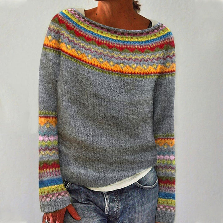 Amelie™ | Maglione invernale ricamato