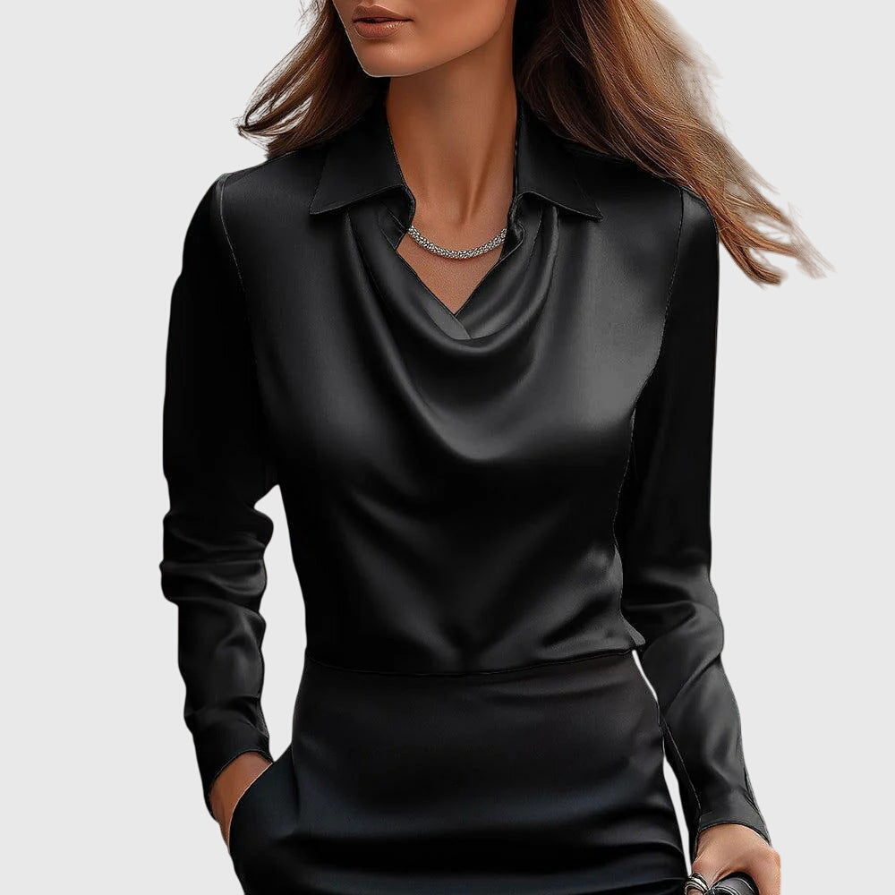 Akari™ | Blusa elegante in satin