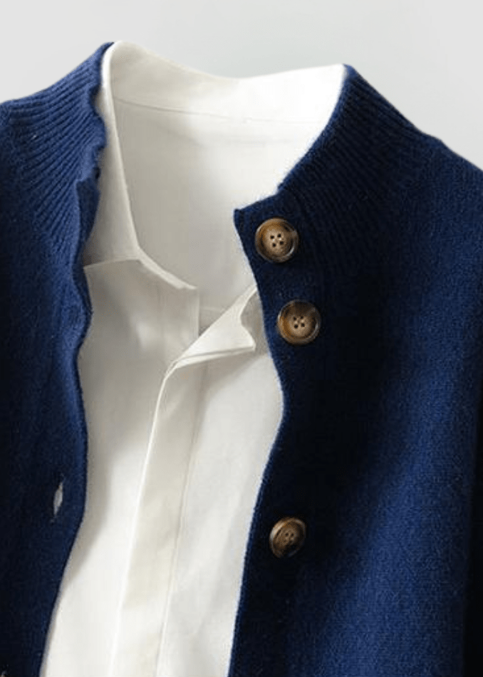 Iris™ | Cardigan elegante con polsini