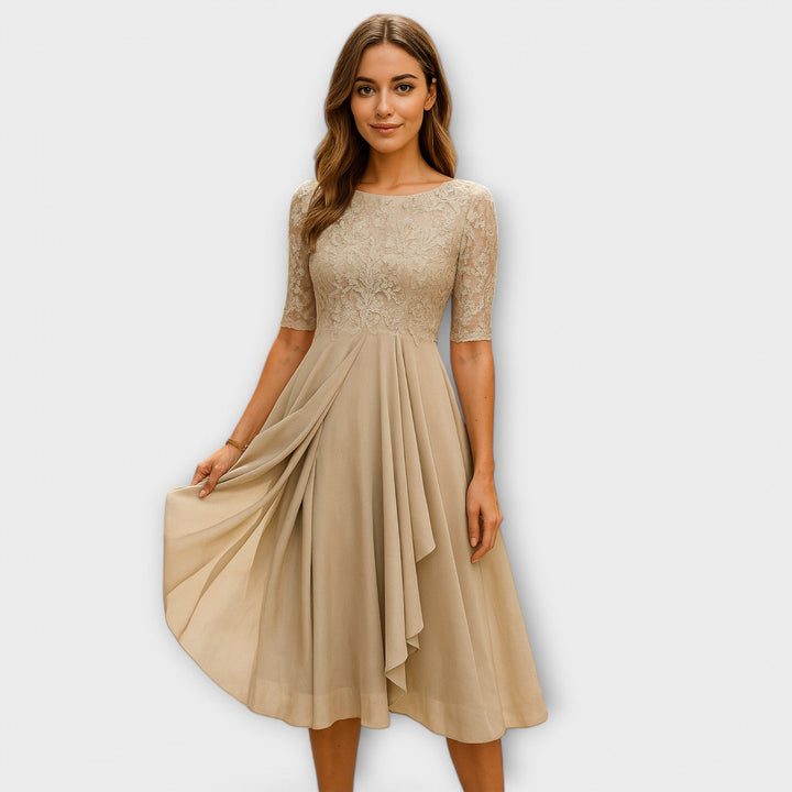 Martyna™ | Elegante abito in pizzo