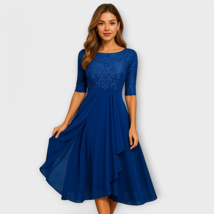 Martyna™ | Elegante abito in pizzo