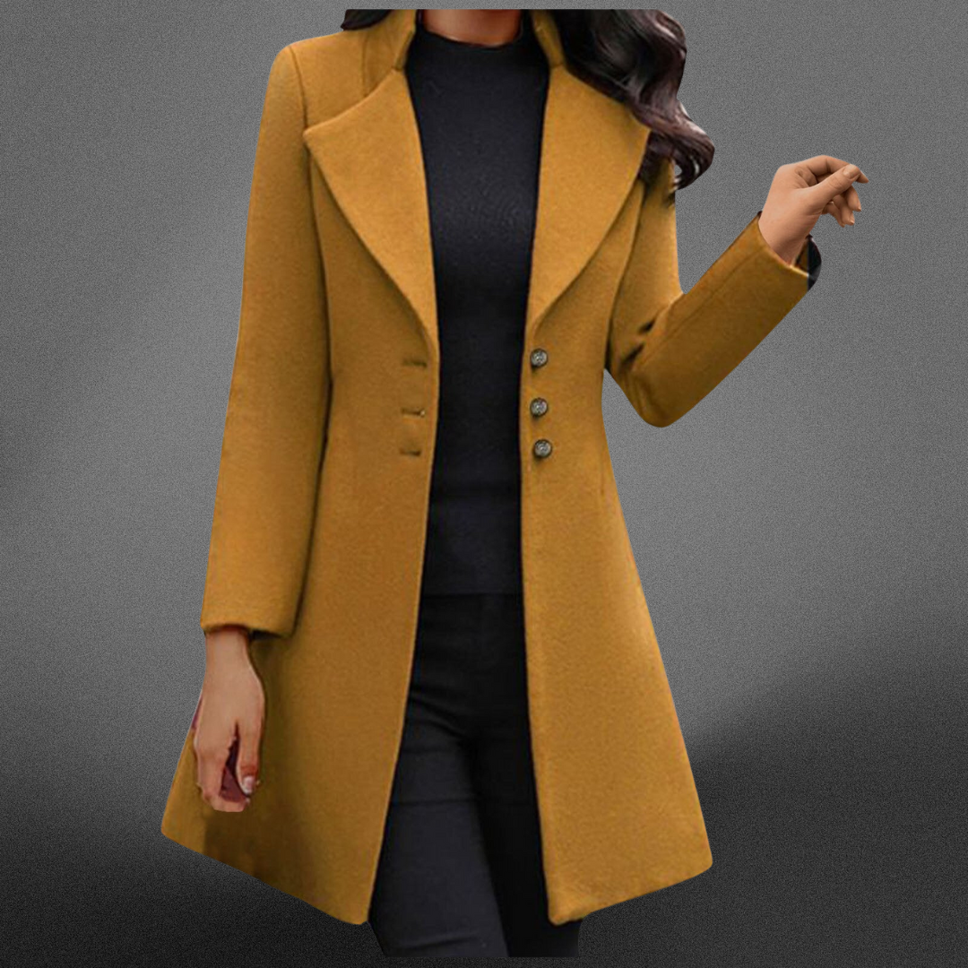 Charlotte™ | Cappotto di lana elegante