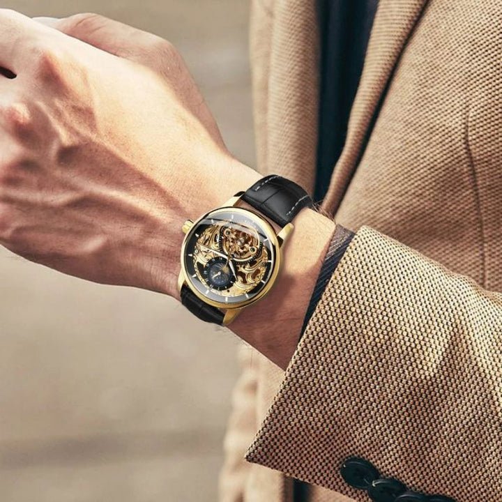 Ottavio™ | Orologio automatico con fasi lunari