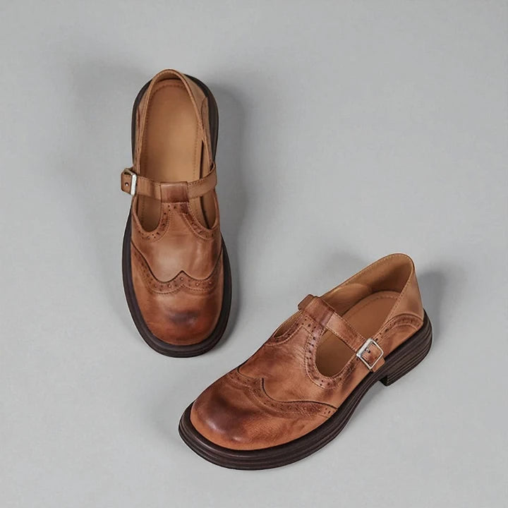 Claudia™ | Mary Janes eleganti in pelle