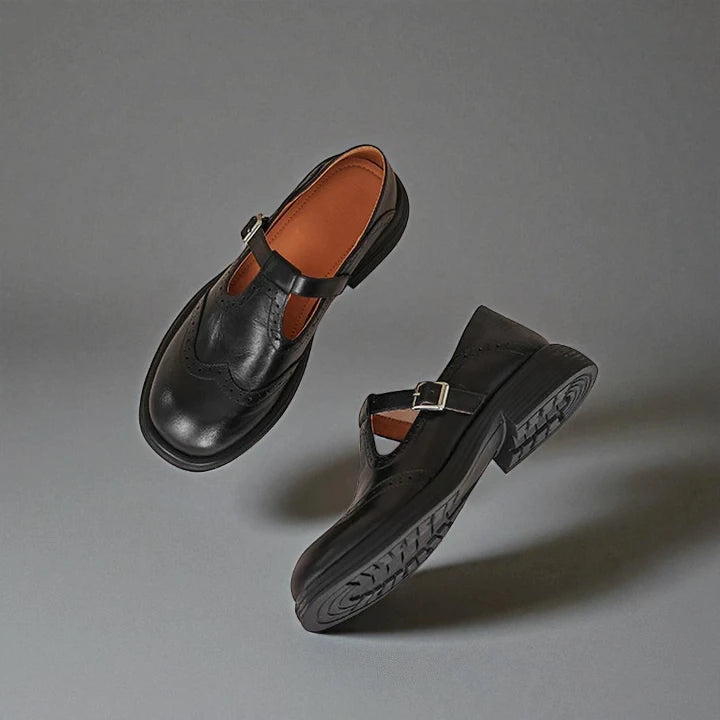 Claudia™ | Mary Janes eleganti in pelle