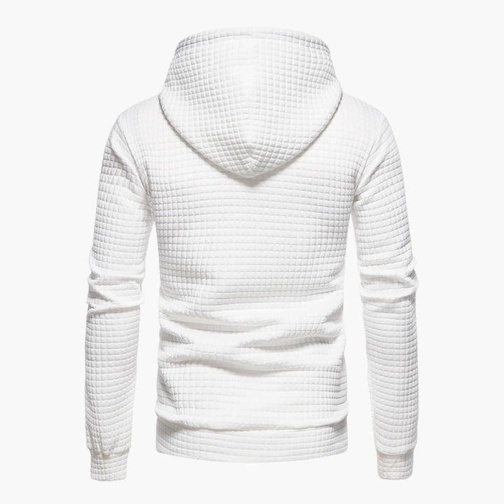 Keanu™ | Felpa in cotone premium a griglia
