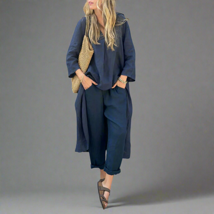 Leah™ | Set elegante in tessuto premium