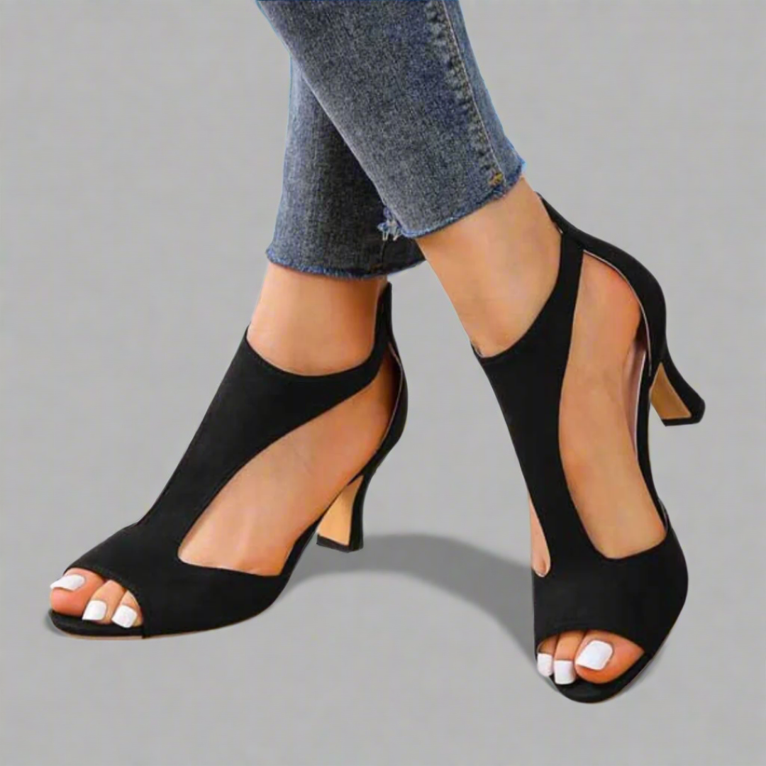Brooklyn™ | Sandali con zip eleganti