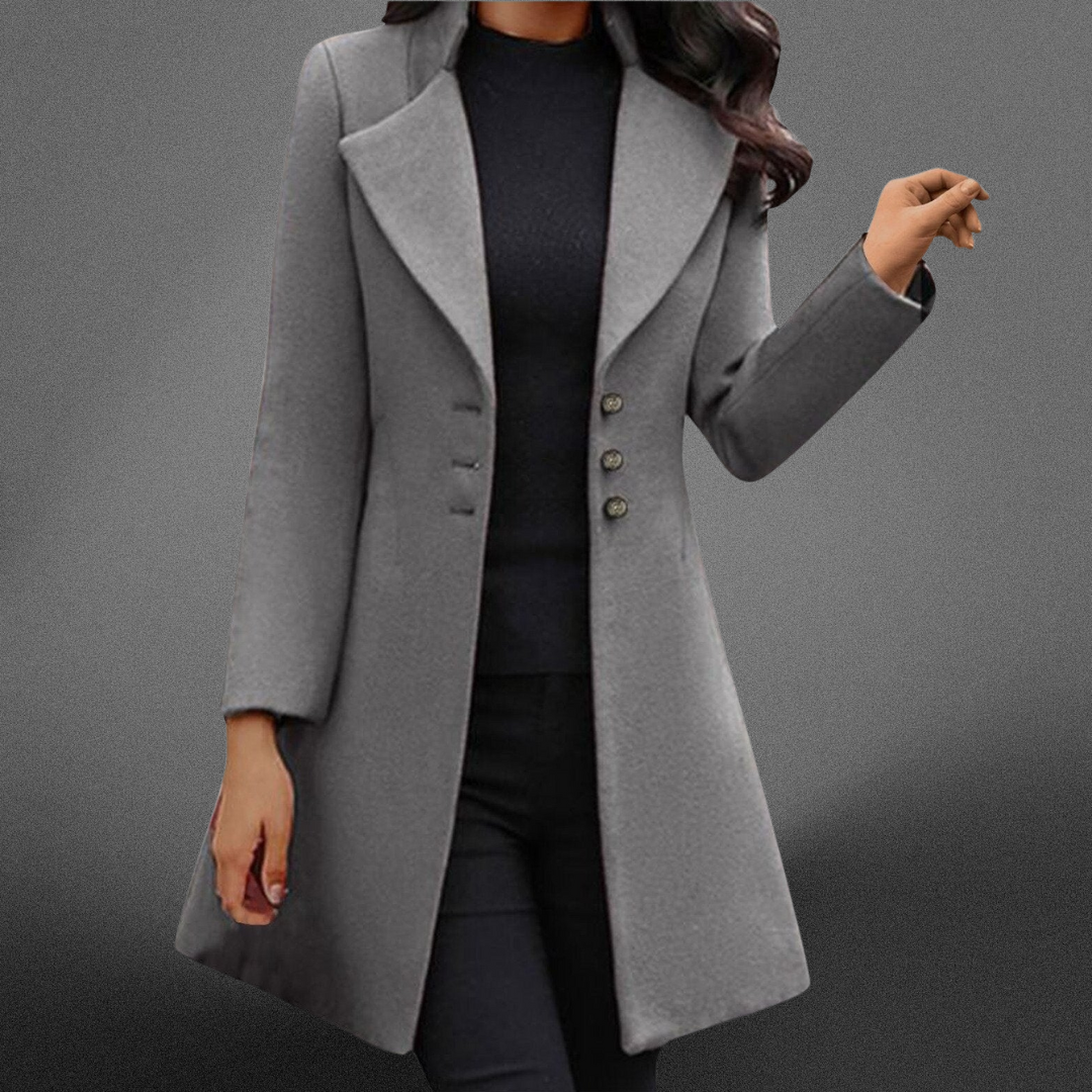 Charlotte™ | Cappotto di lana elegante