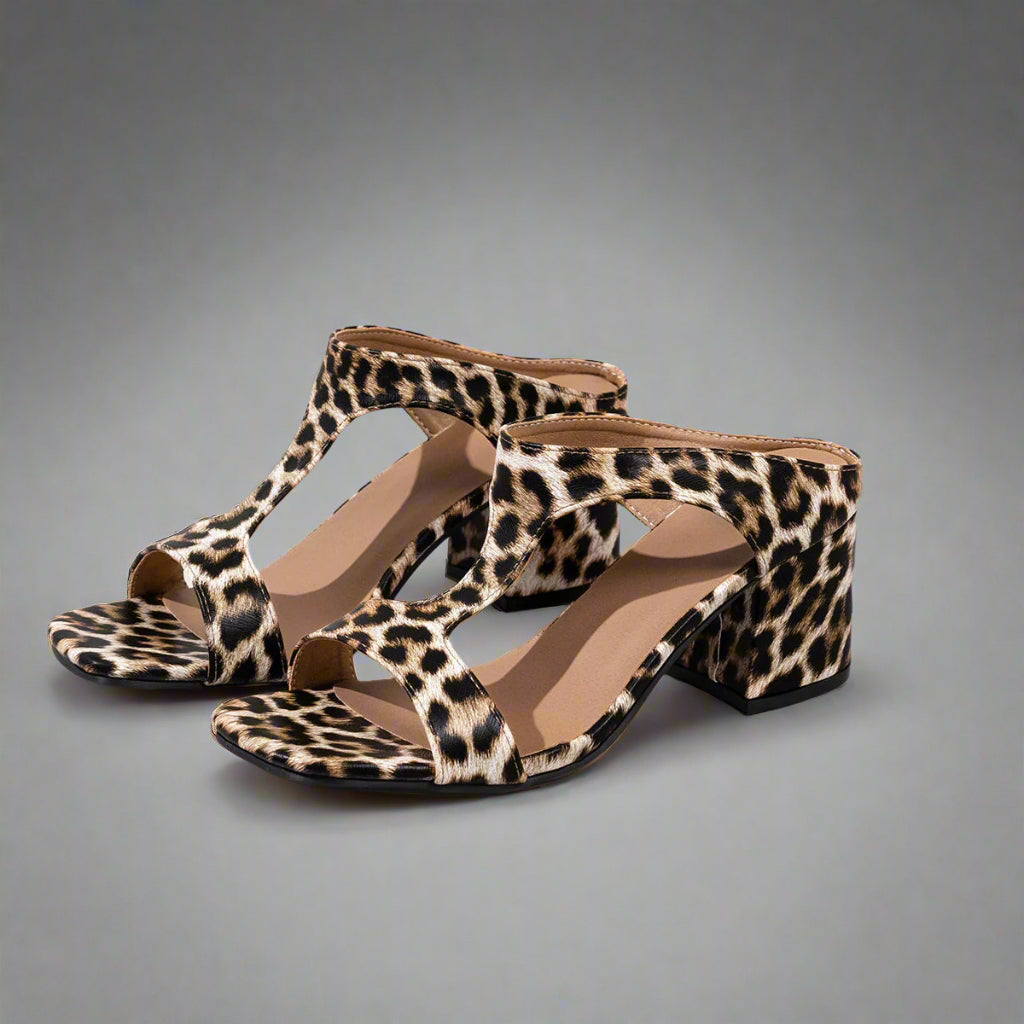 Aspen™ | Sandali in pelle con tacco
