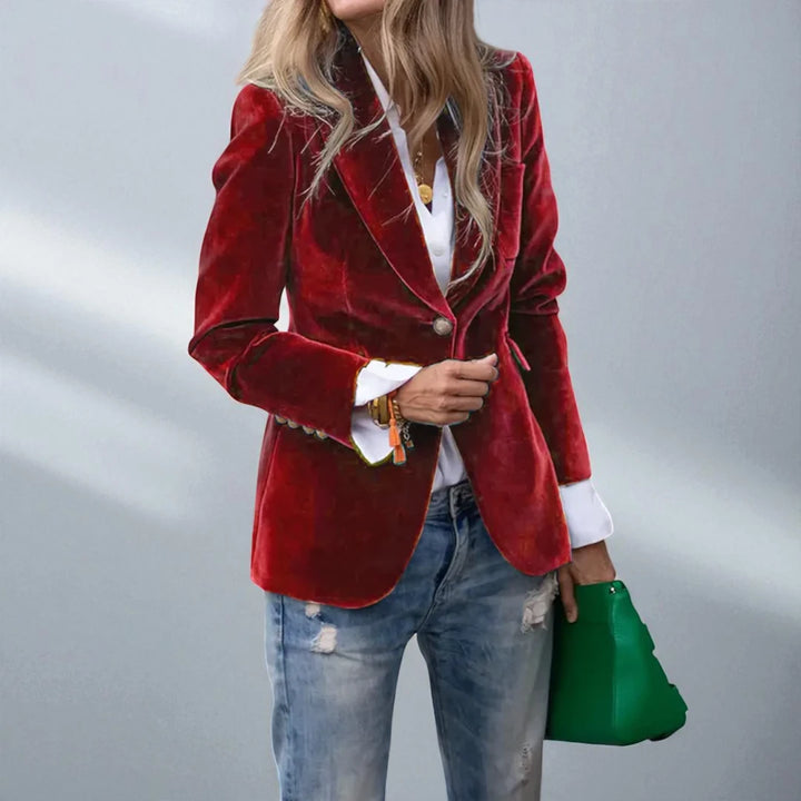 Julissa™ | Blazer elegante in velluto