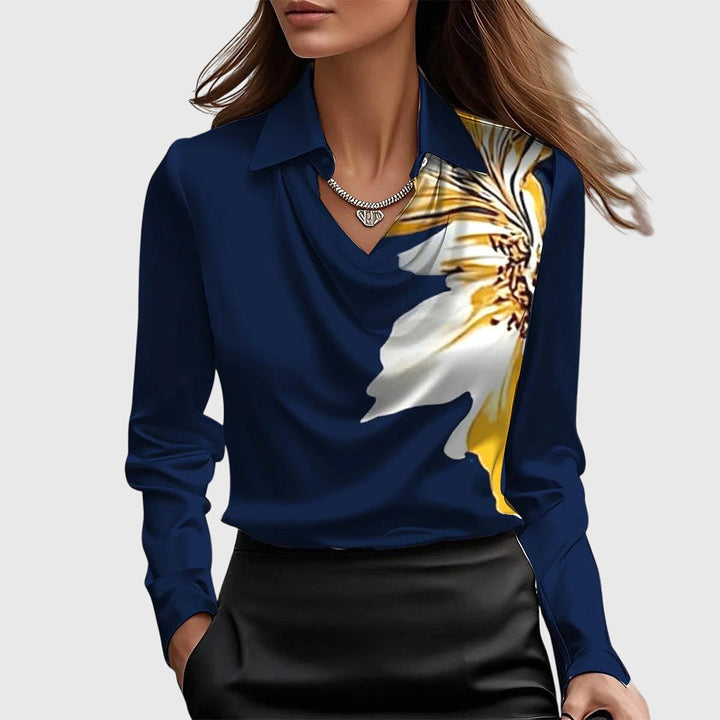 Akari™ | Blusa elegante in satin