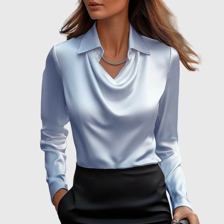 Akari™ | Blusa elegante in satin