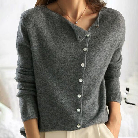 Celeste™ | Cardigan asimmetrico elegante