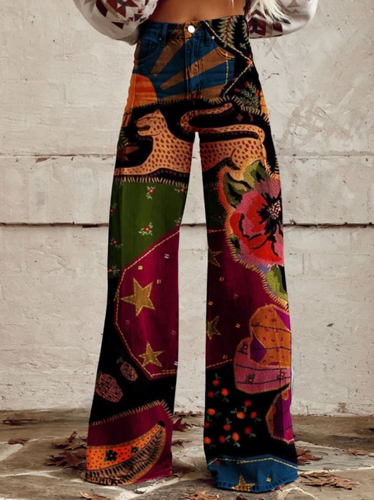 Melissa™ | Pantaloni vintage artistici