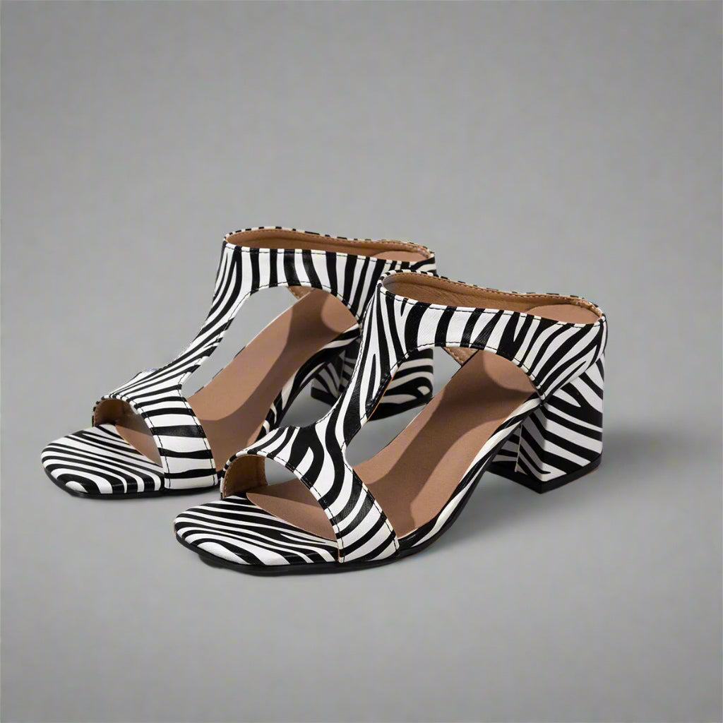 Aspen™ | Sandali in pelle con tacco