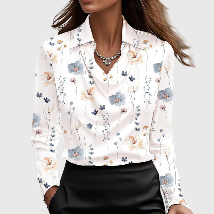 Akari™ | Blusa elegante in satin