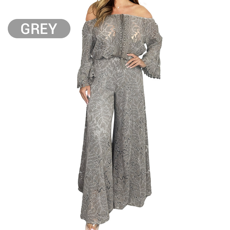 Zendaya™ | Elegante completo in pizzo