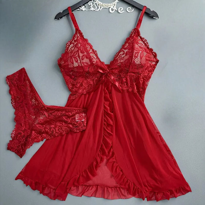 Alina™ | Pigiama in pizzo sexy