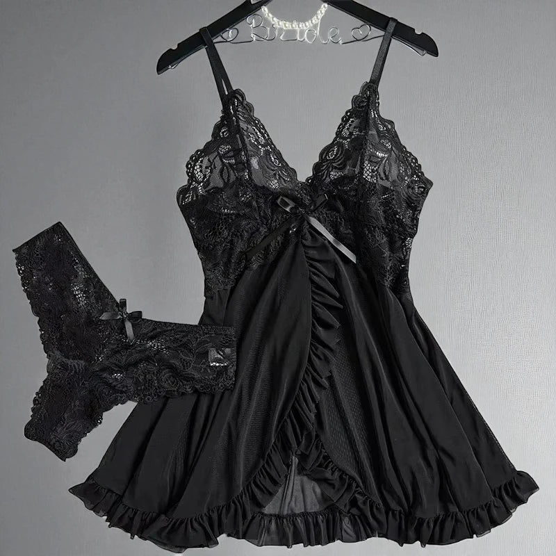 Alina™ | Pigiama in pizzo sexy