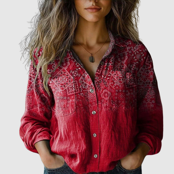 Rosamaria™ | Blusa vintage in cotone