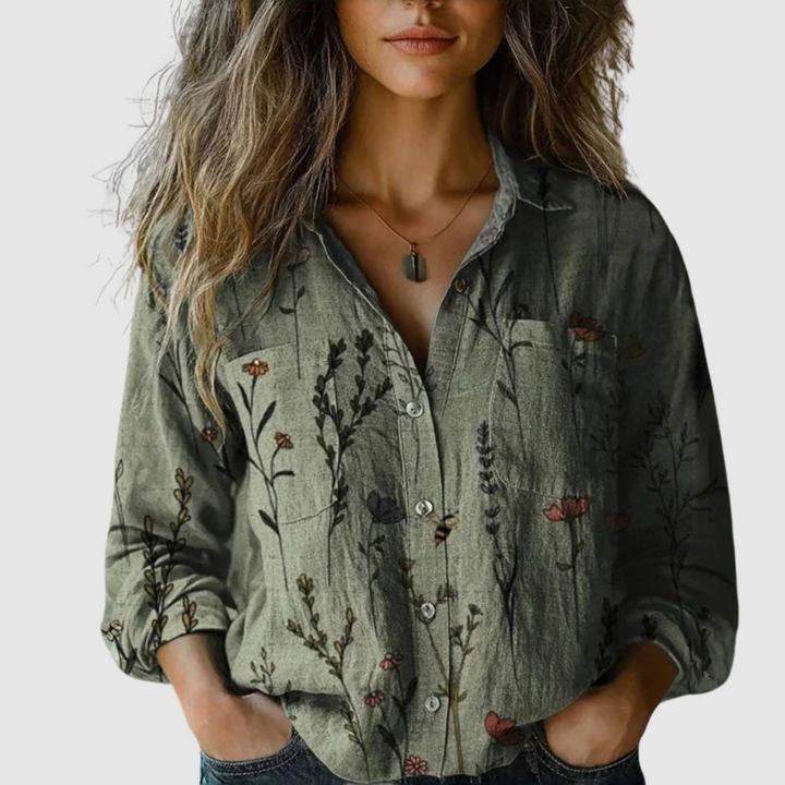 Rosamaria™ | Blusa vintage in cotone