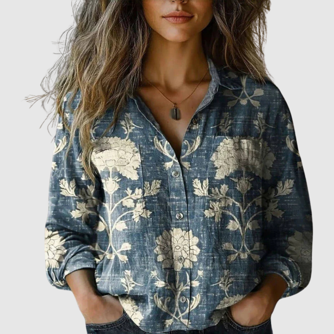 Rosamaria™ | Blusa vintage in cotone
