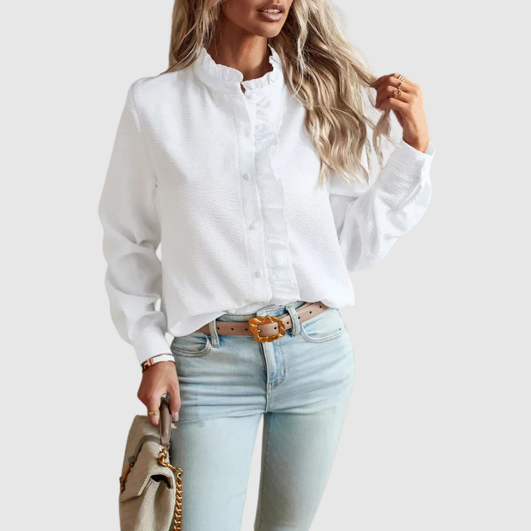 Norma™ | Blusa elegante in seta