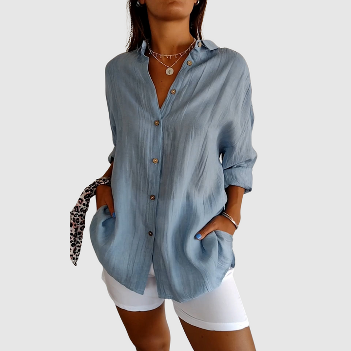 Serafina™ | Blusa classica in premium