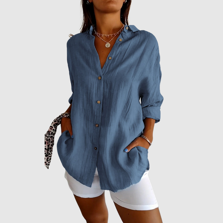 Serafina™ | Blusa classica in premium
