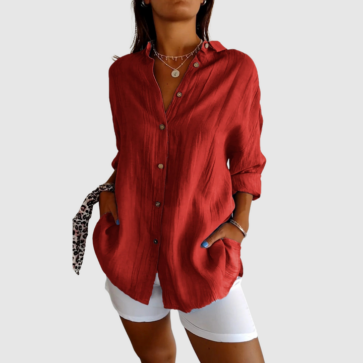 Serafina™ | Blusa classica in premium