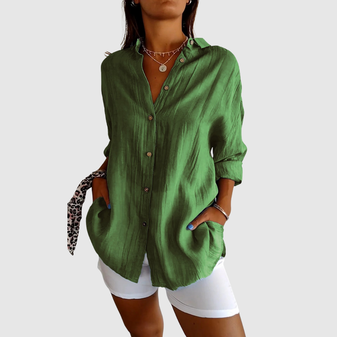 Serafina™ | Blusa classica in premium