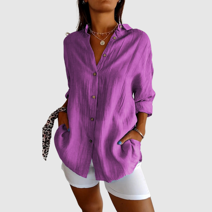 Serafina™ | Blusa classica in premium