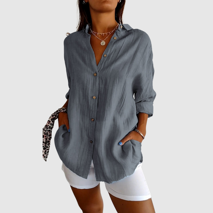 Serafina™ | Blusa classica in premium