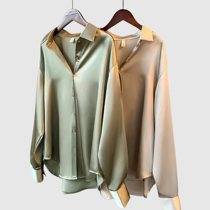 Cornelia™ | Camicia in satin premium