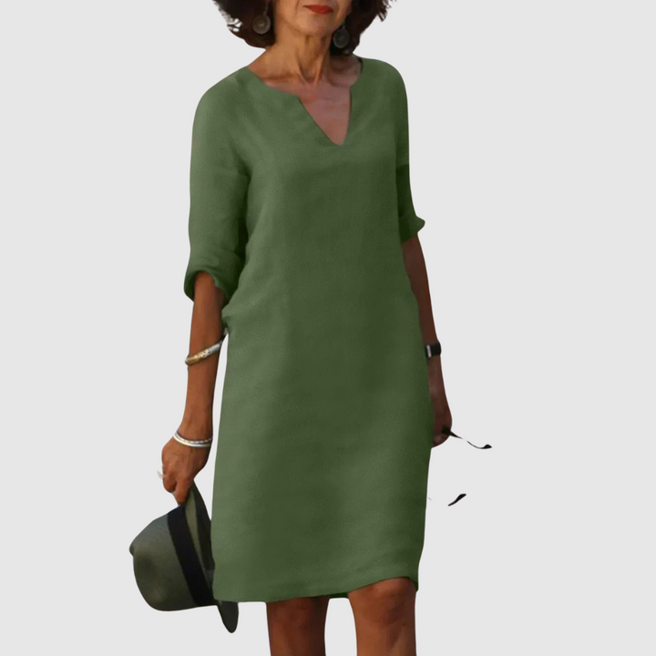 Grazia™ | Vestito con scollo a v