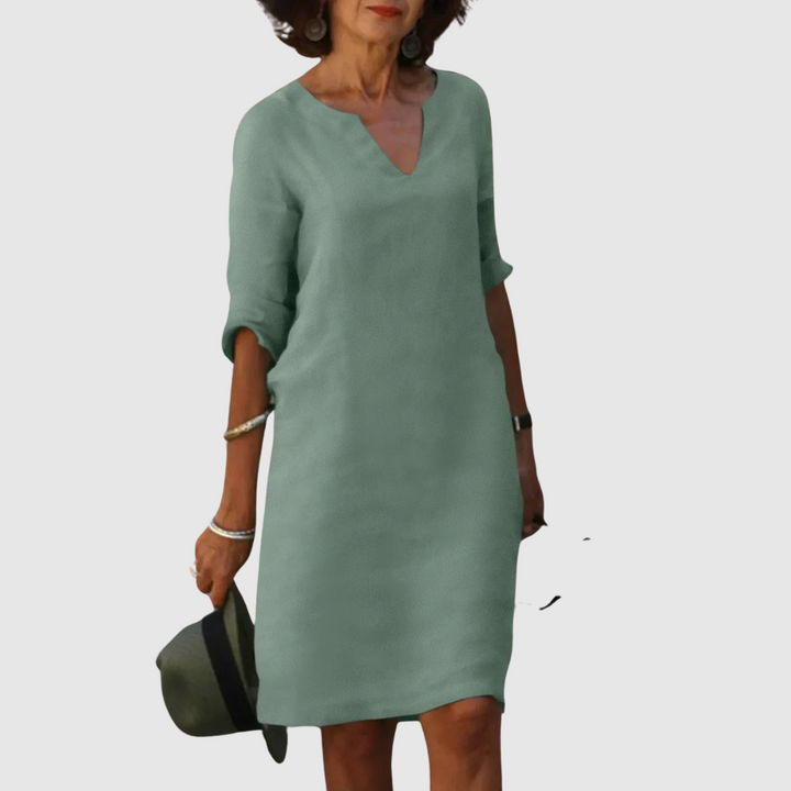 Grazia™ | Vestito con scollo a v