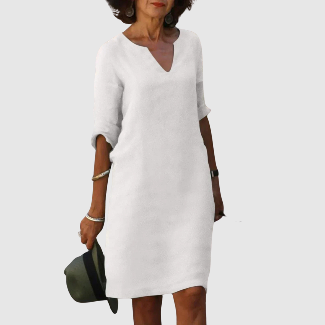 Grazia™ | Vestito con scollo a v