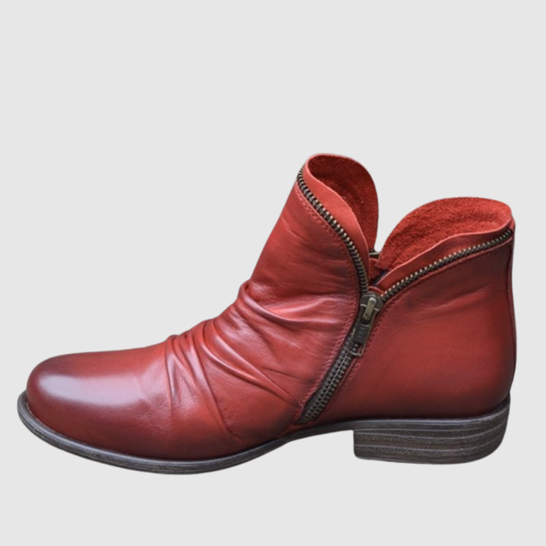 Gisella™ | Stivaletti con cerniera laterale