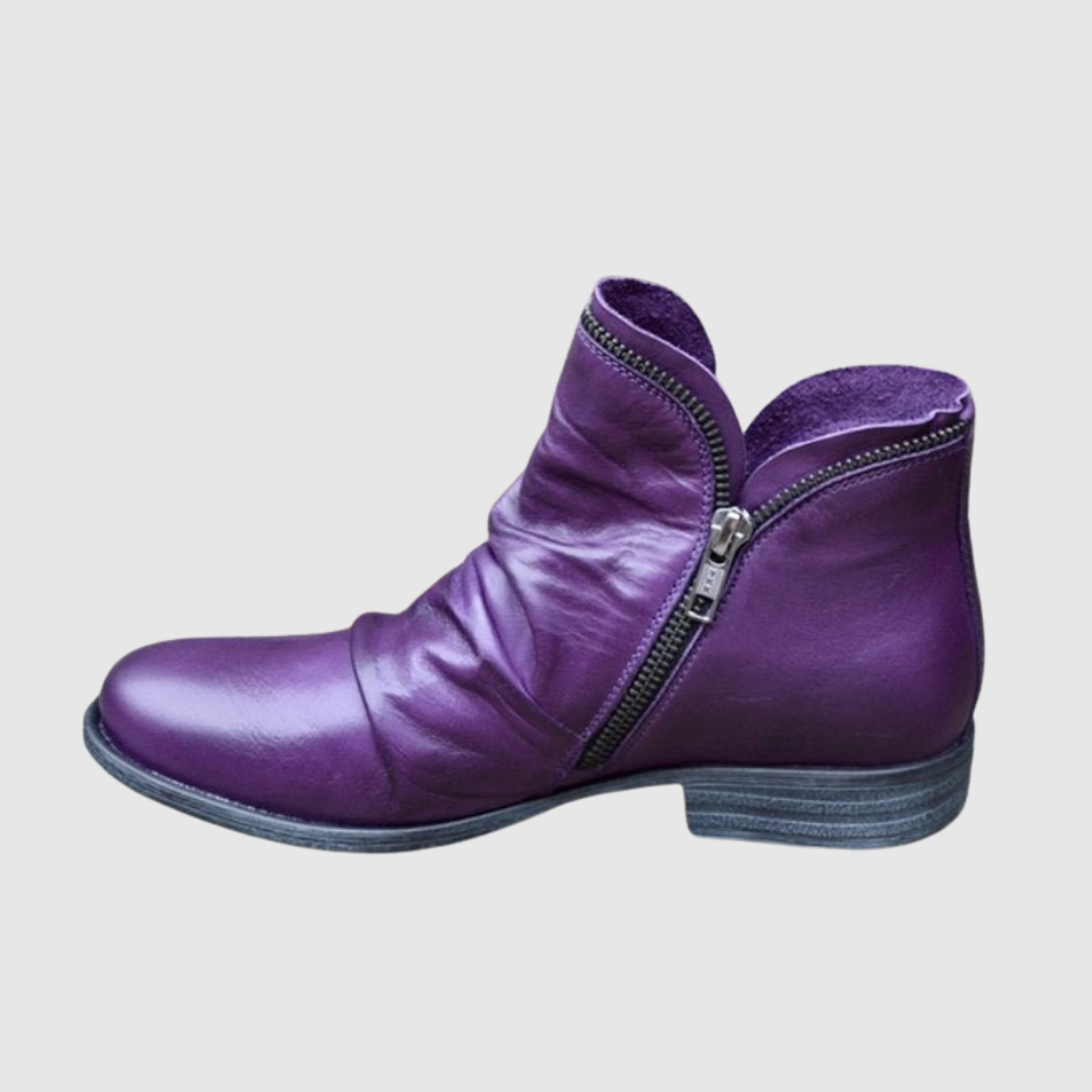 Gisella™ | Stivaletti con cerniera laterale