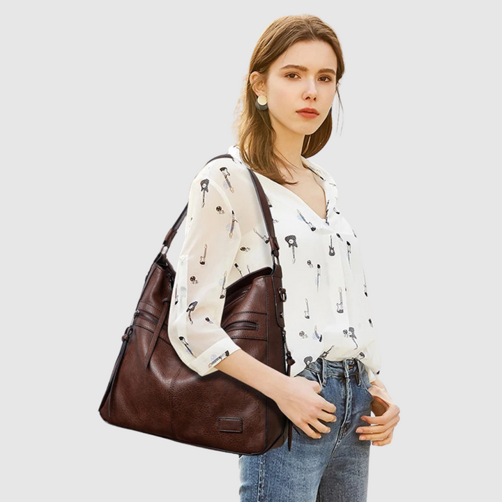 Fiorenza™ | Borsa a tracolla in pelle elegante